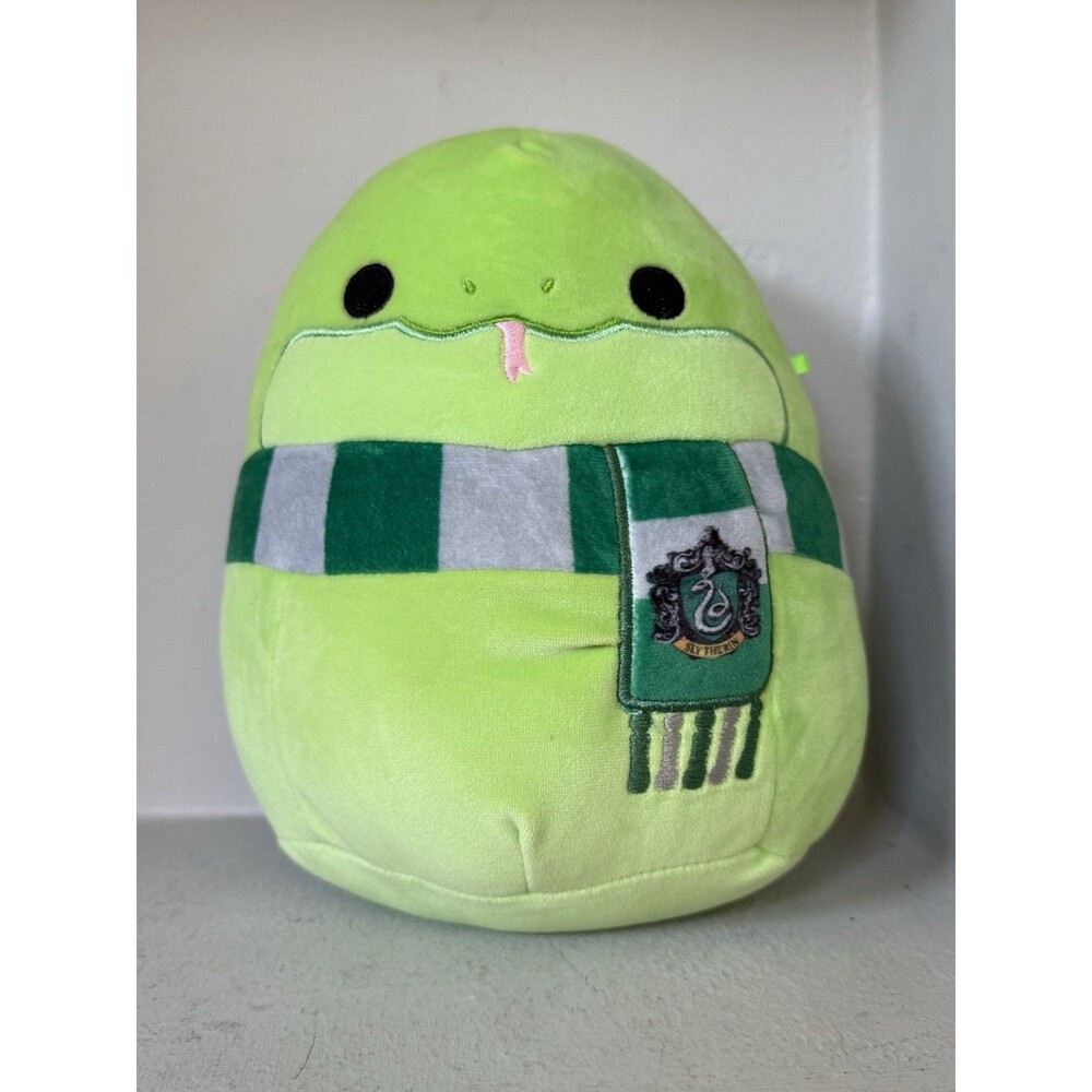 Original Squishmallows 9" Harry Potter Slytherin Snake Plush Official